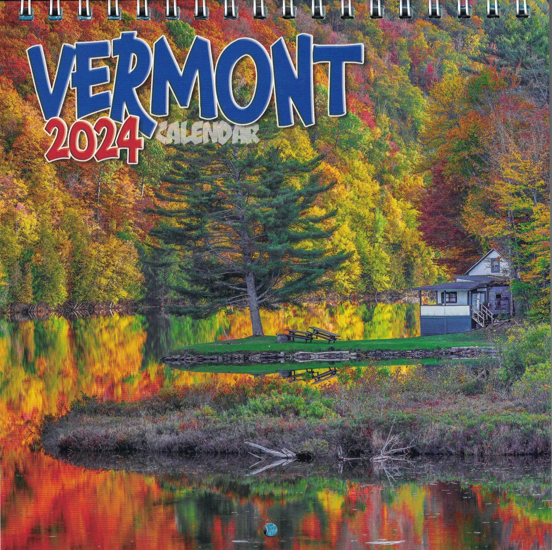 Vermont 2024 Mini Wall Calendar The Country Christmas Loft