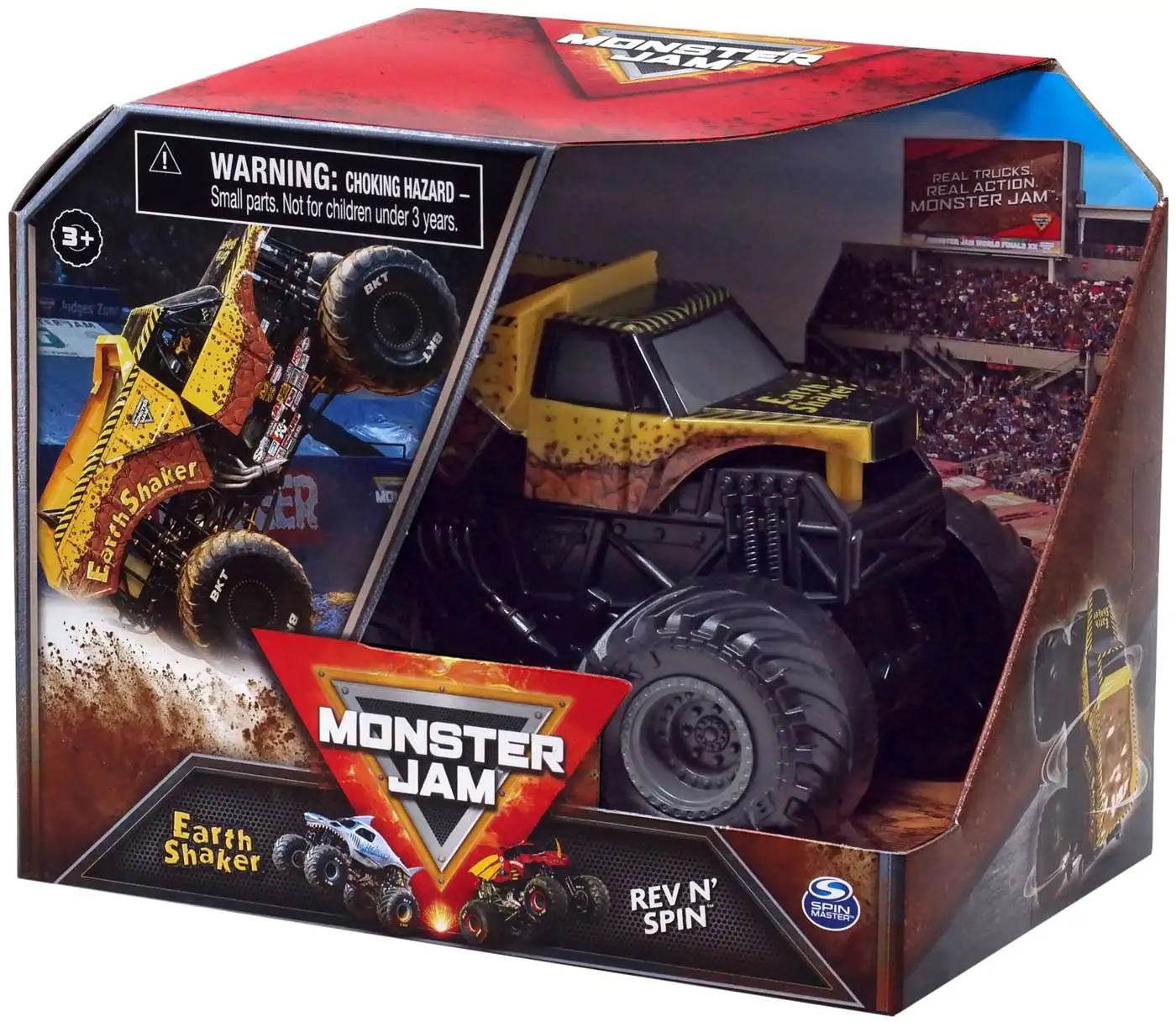 MONSTER JAM Advent Calendar Day 7: Snow Tires Earth Shaker! Which one