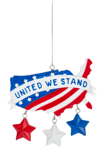 USA Ornament - United We Stand