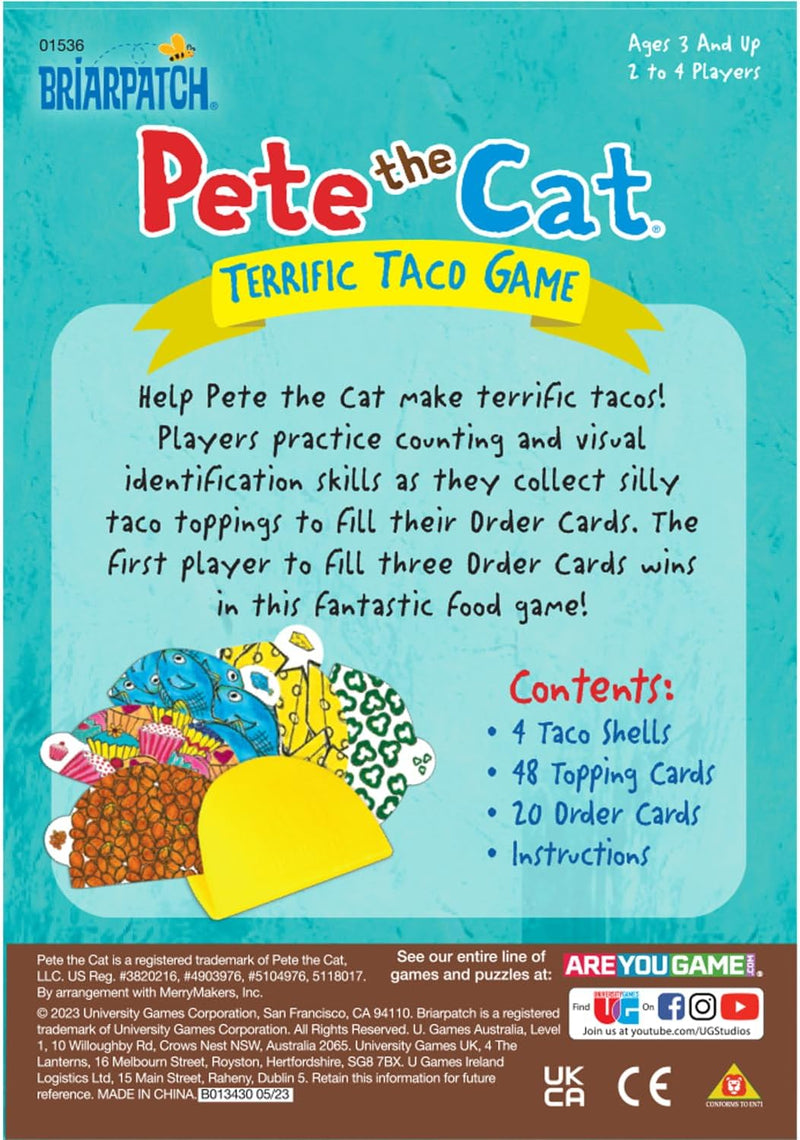 Pete The Cat Terrific Taco Game