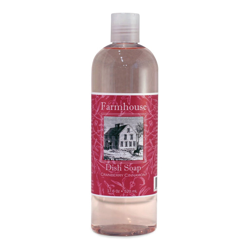 Sweet Grass Farm - Cranberry Cinnamon Liquid Dish Soap (17 ounce) - The Country Christmas Loft