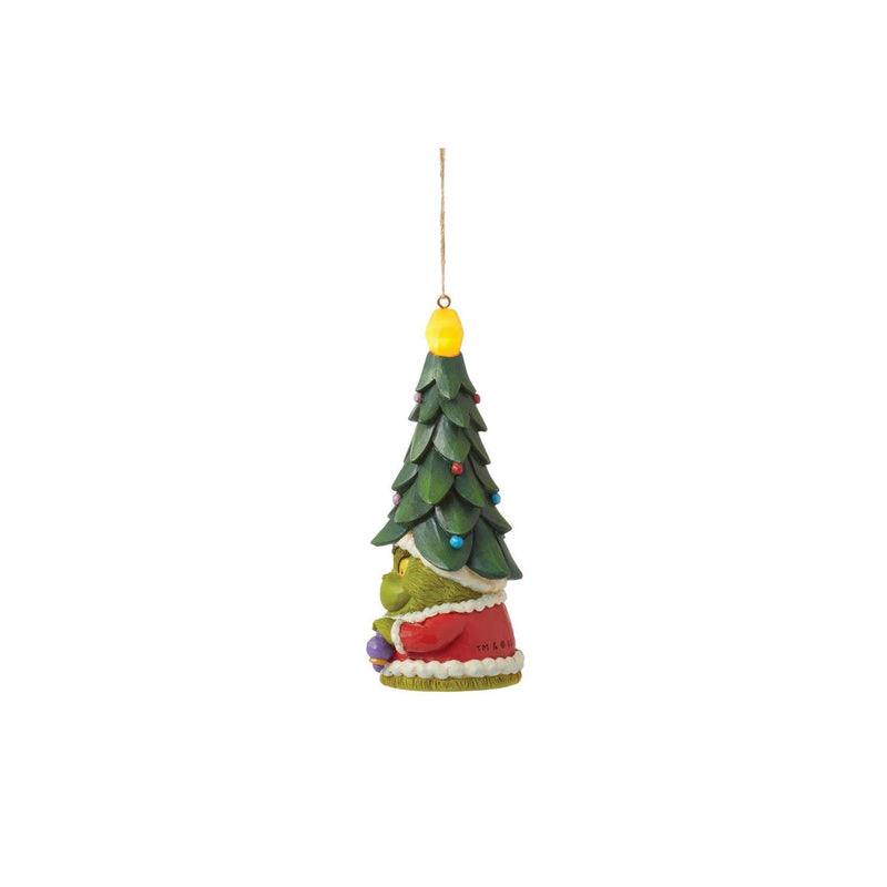 Grinch Gnome with Tree Hat