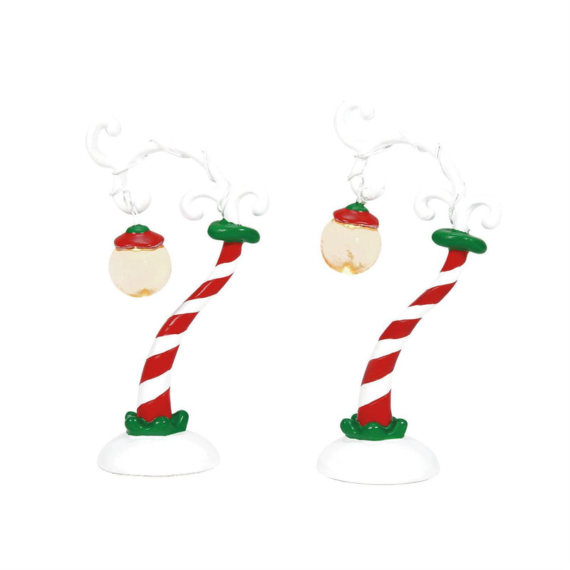 Grinch Streetlights - 2 Piece Set