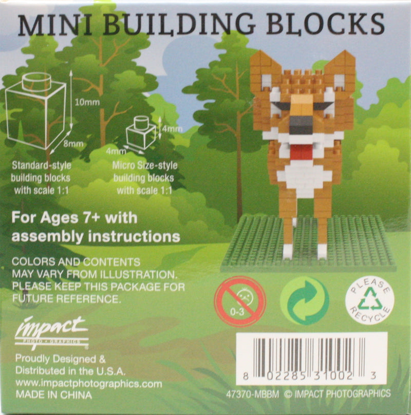 Mini Building Blocks - Coyote