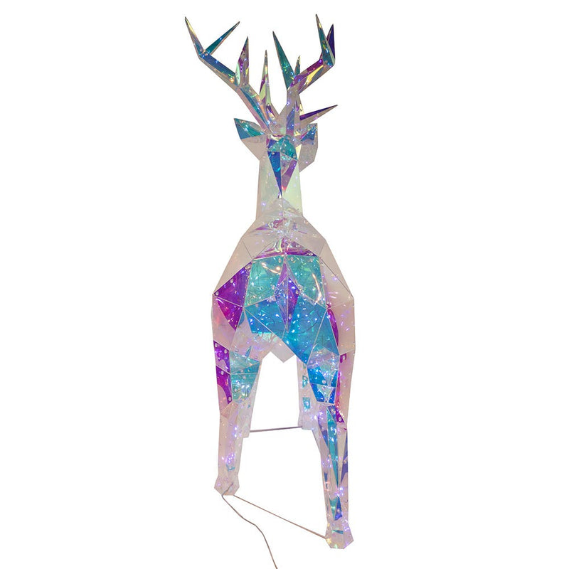 3 Foot LED Multifunction Holographic Reindeer