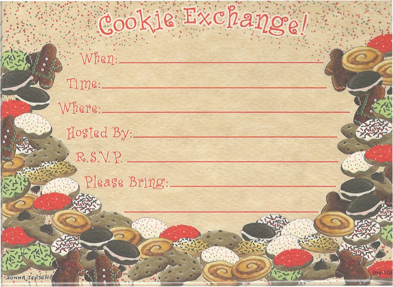 Invitations - Cookie Exchange