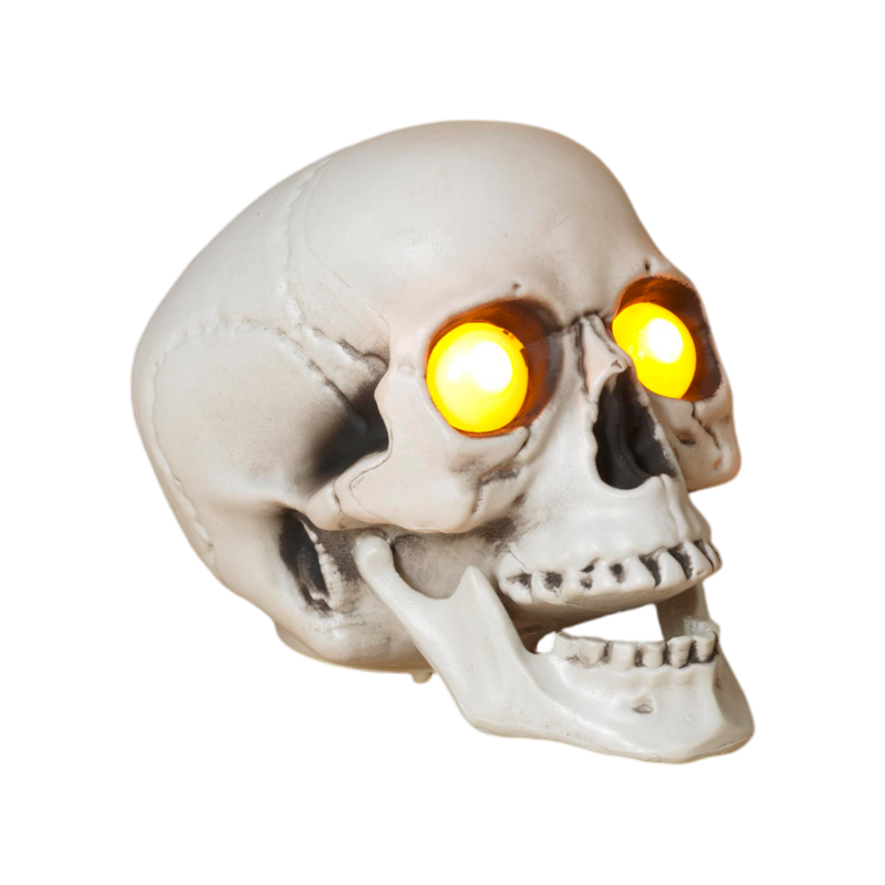 Lighted Halloween Skull with Sound