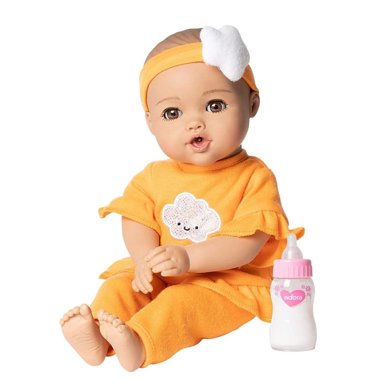 Nurture Time Interactive Baby Doll Clothes And Accessories Set - Sweet Orange