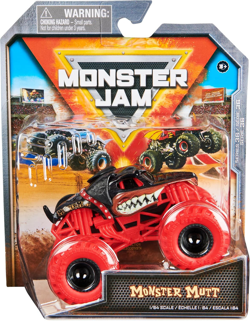 Monster Jam Official 1:64 Scale Monster Truck -  Monster Mutt