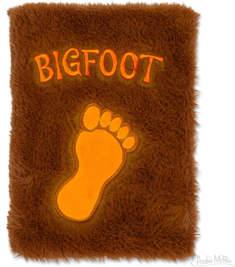 Fuzzy Big Foot Notebook