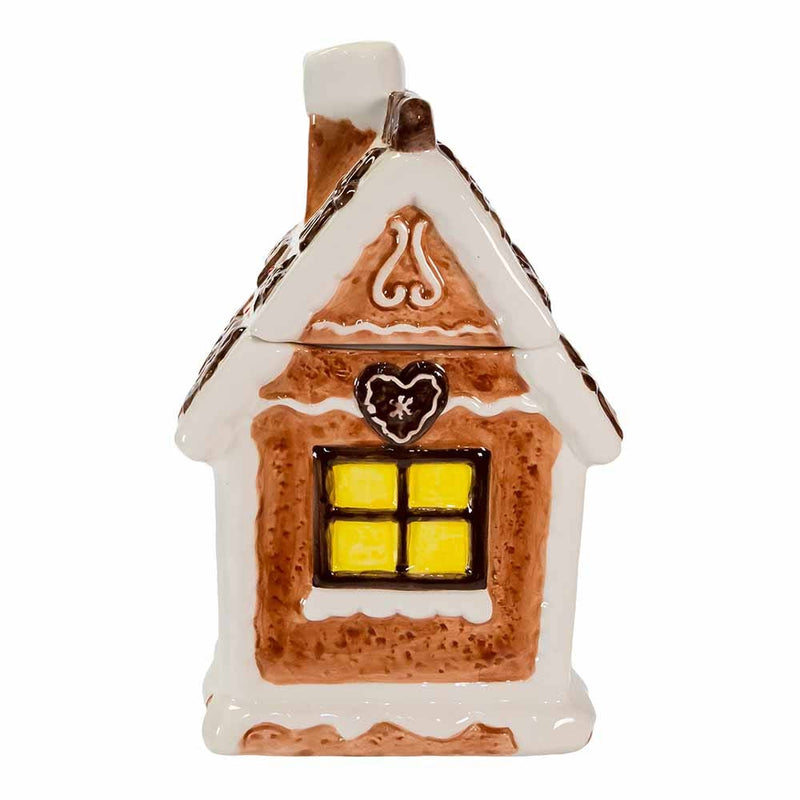 Gingerbread House Cookie Jar - 10 Inch