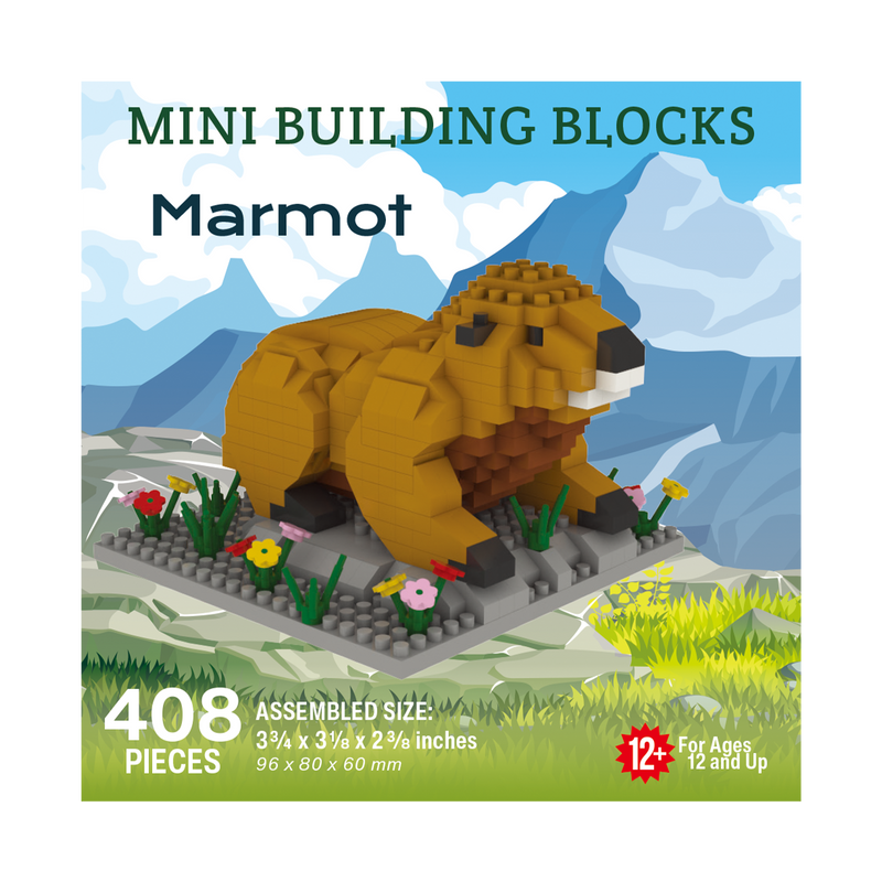 Mini Building Blocks - Marmot