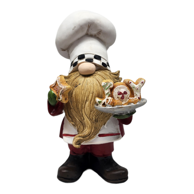 Chef Gnome Figurine -