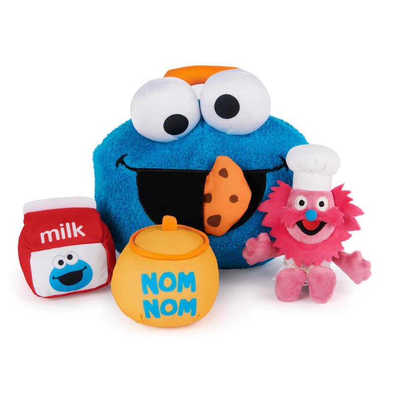 Sesame Street Cookie Monster And  Gonger Playset