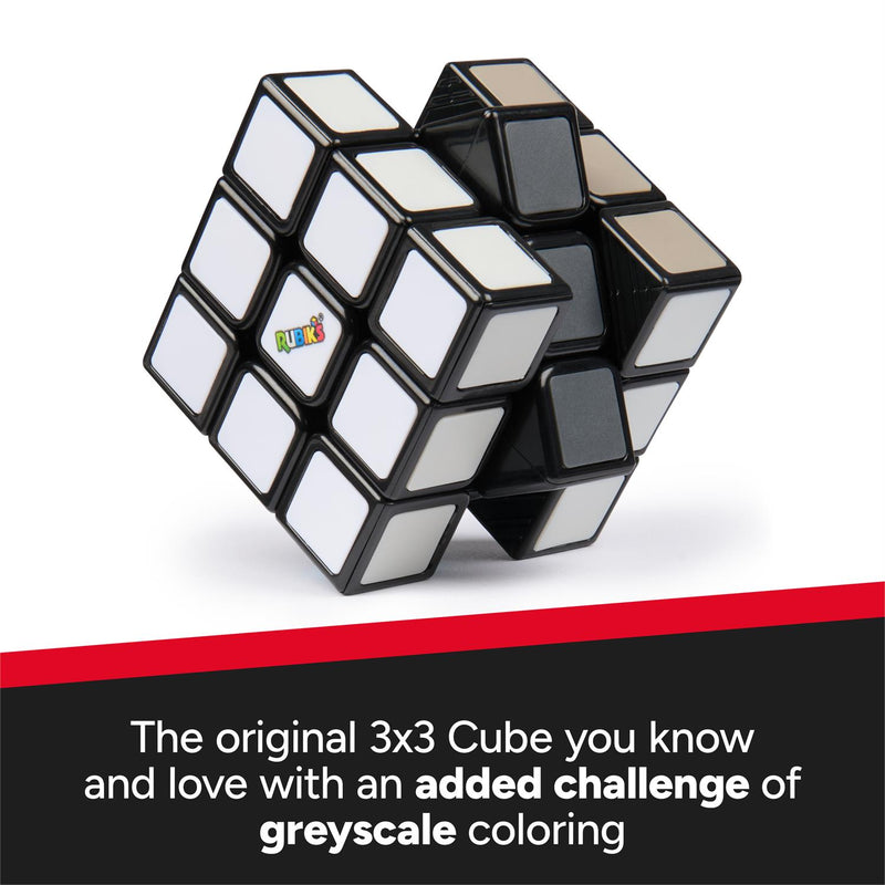 Rubik`s Cube Greyscale Wednesday Cube