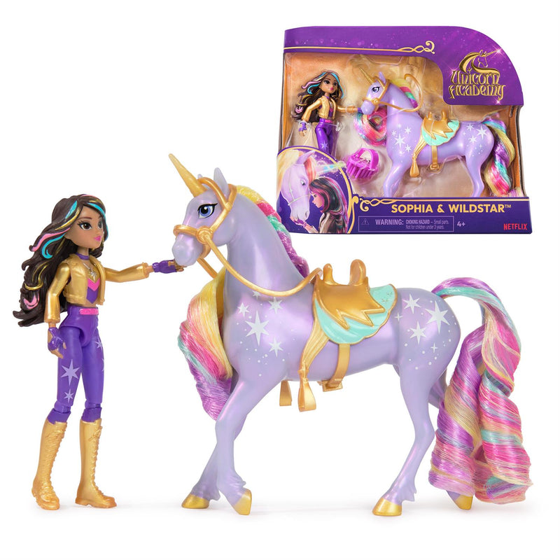 Unicorn Academy Sophia And Wildstar Set