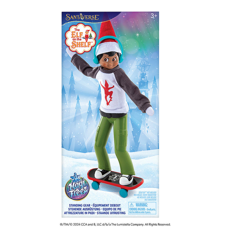 MagiFreez Holly Jolly Ollie Skateboard Set