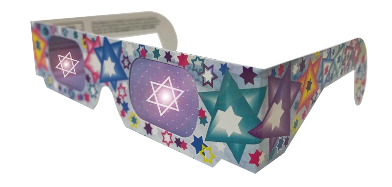 3D Glasses - Star of David