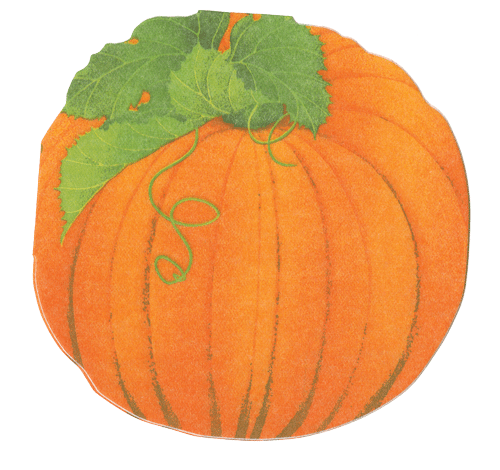 Pumpkin--Die-Cut  Airlaid  - Luncheon Napkin