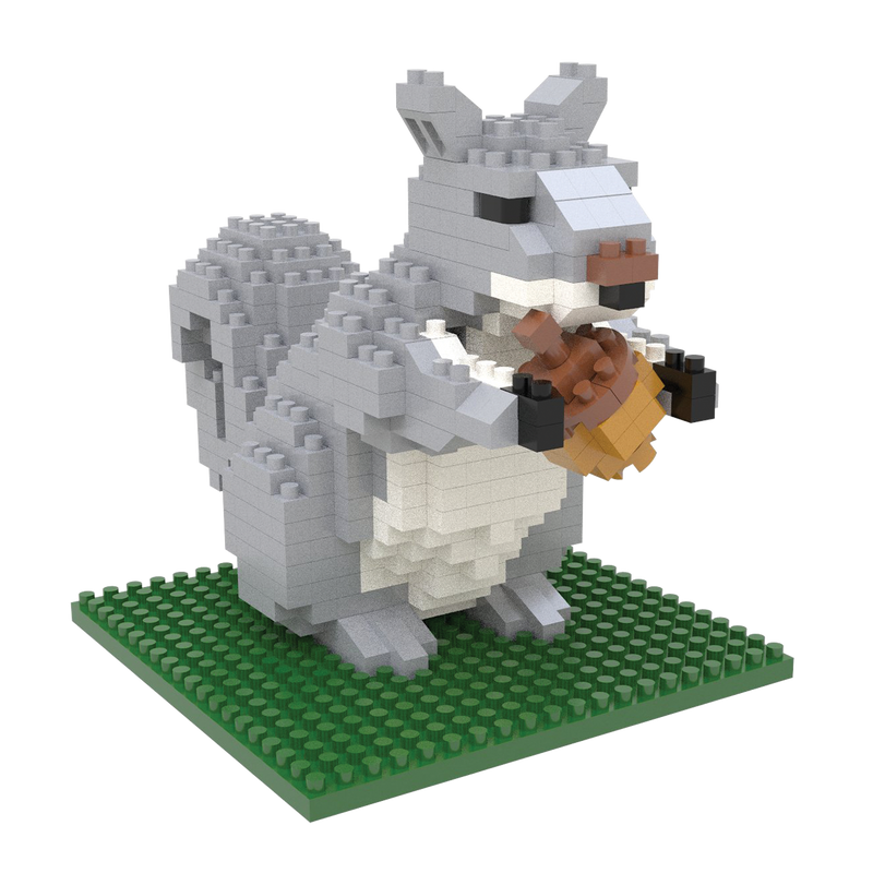 Mini Building Blocks - Gray Squirrel