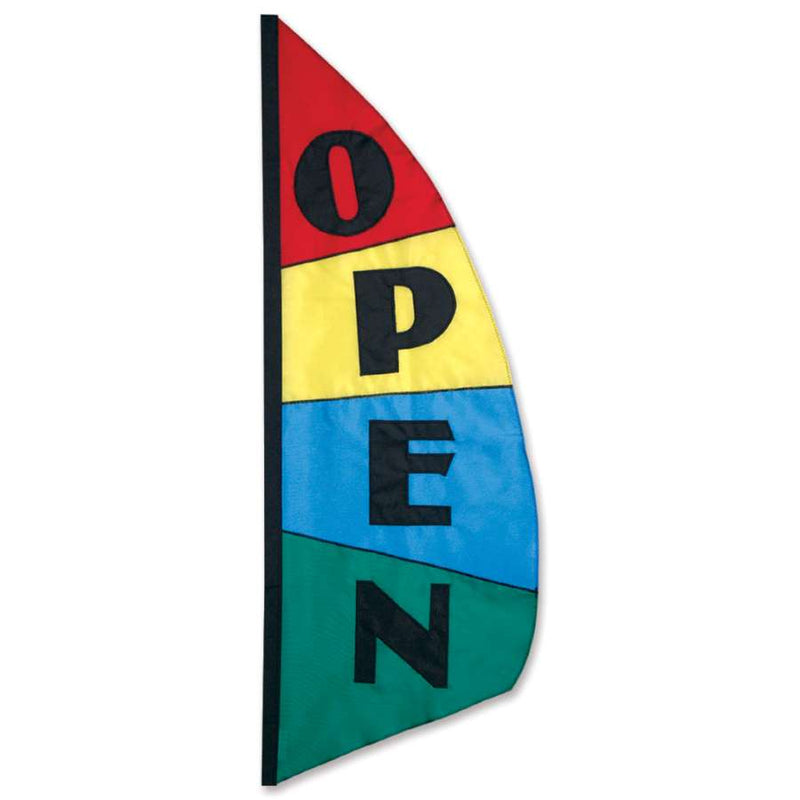 Open Block Suntex Feather Banner - 8.5 Foot