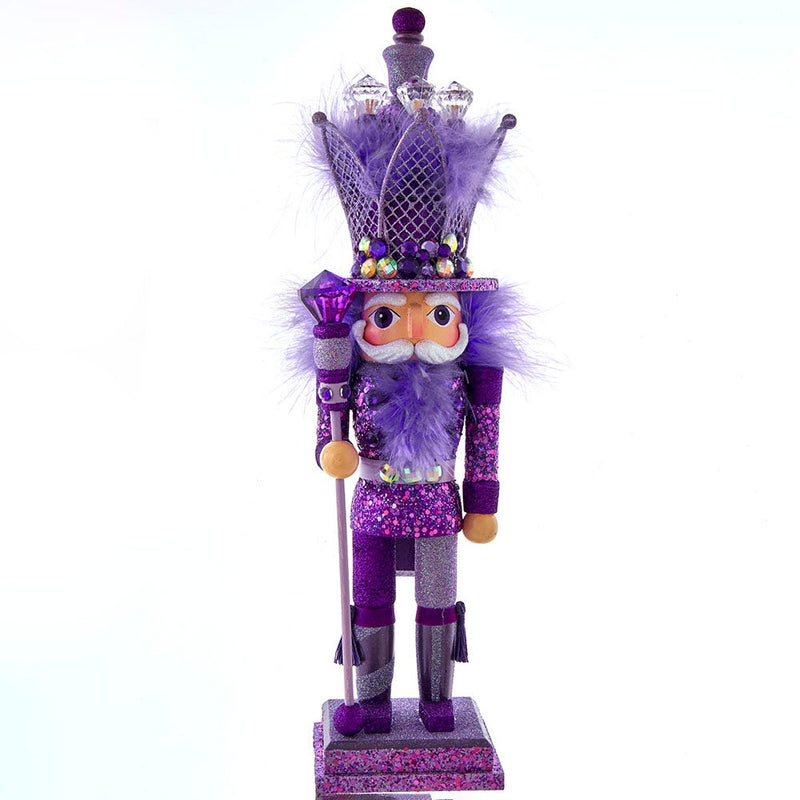 Hollywood Nutcrackers - Purple King Nutcracker - 16 Inch