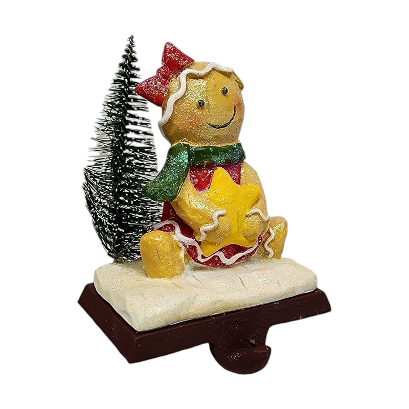 Gingerbread Character Stocking Holder -