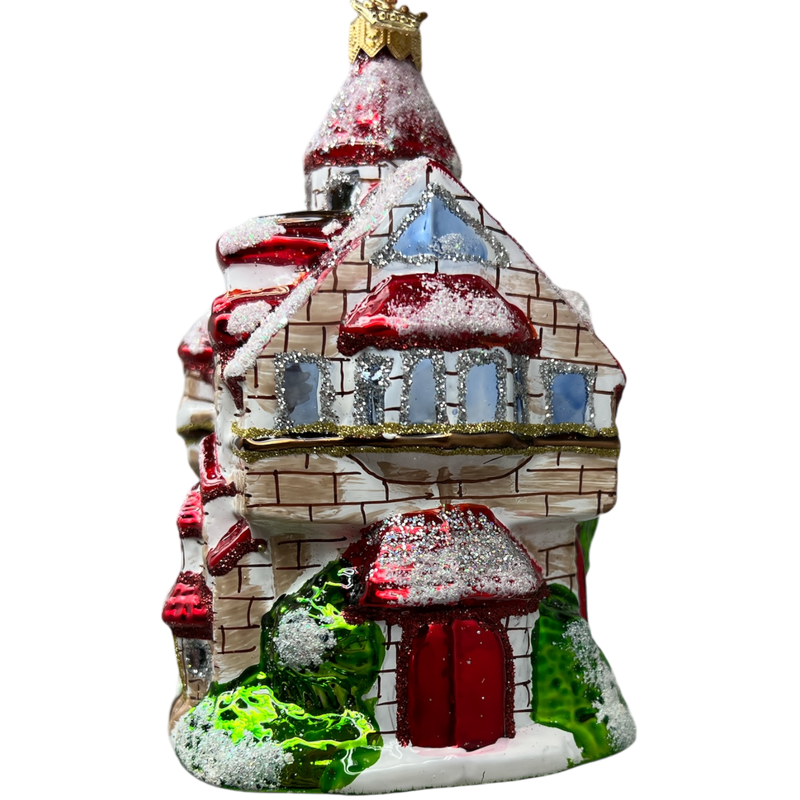 Santa Castle  Ornament