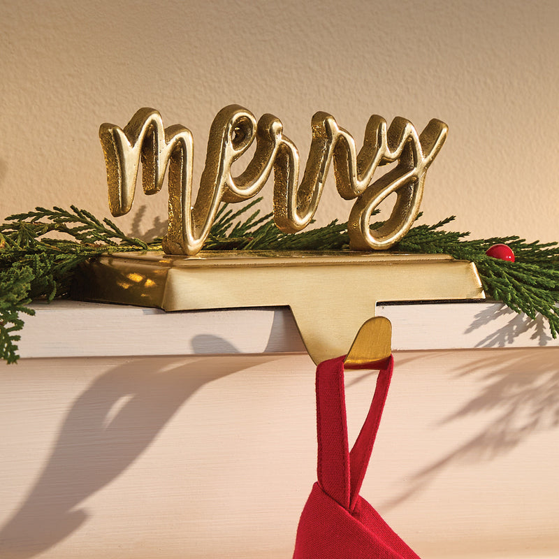 Merry Stocking Hanger