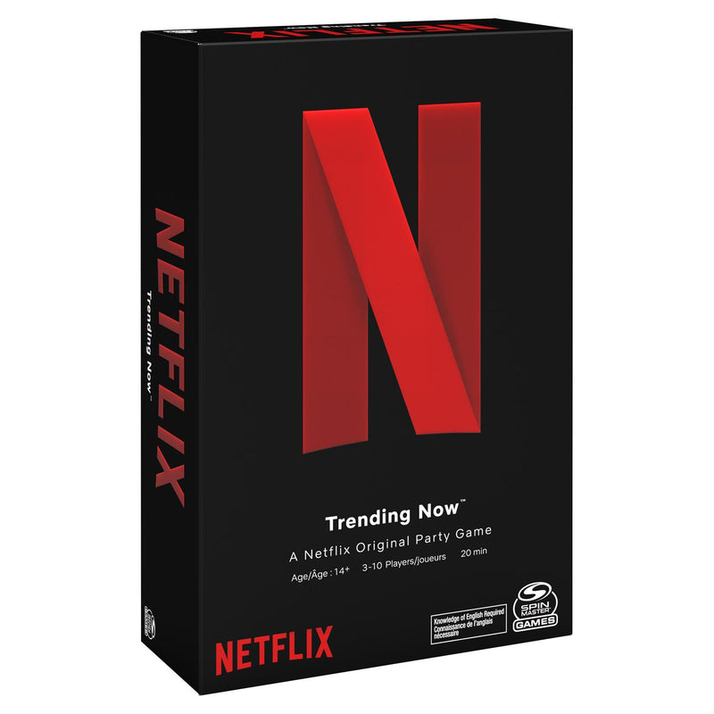 Netflix Trending Now Card Game