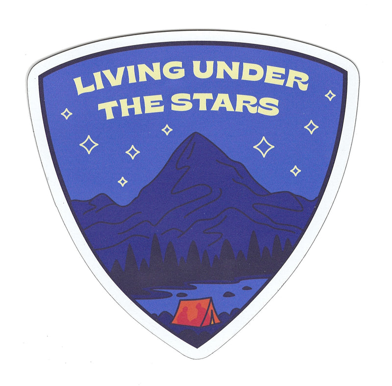 Large Flex Magnet - Living Under the Stars