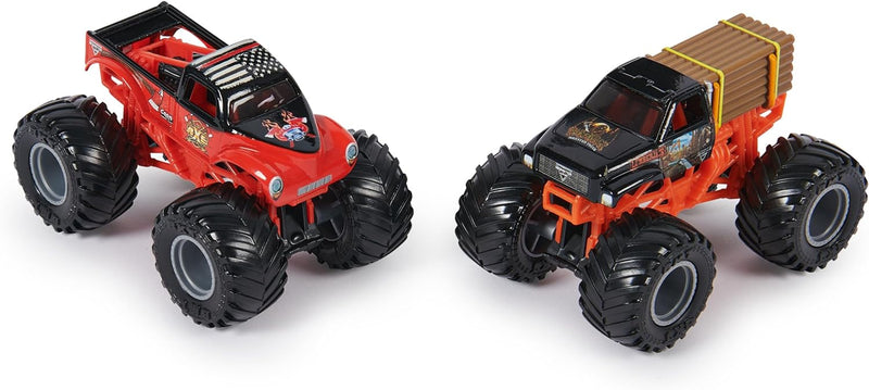 Monster Jam - 1:64 scale die-cast 2-Pack -Lumber Jack VS Axe