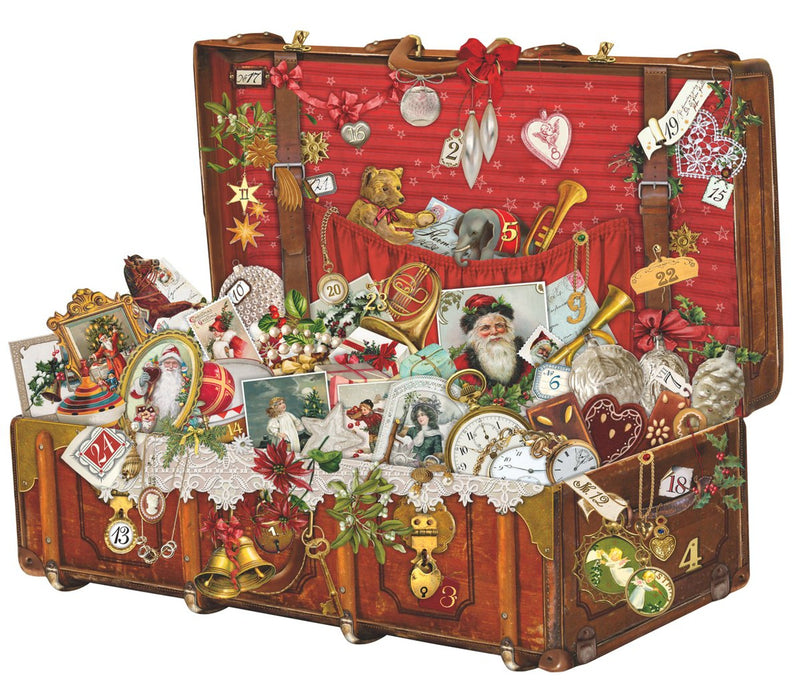 Christmas Treasure Chest Large Advent Calendar