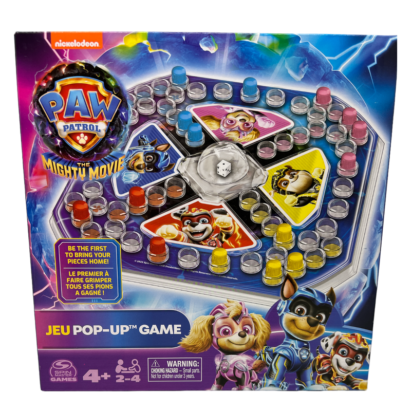 Paw Patrol Pop Up Game