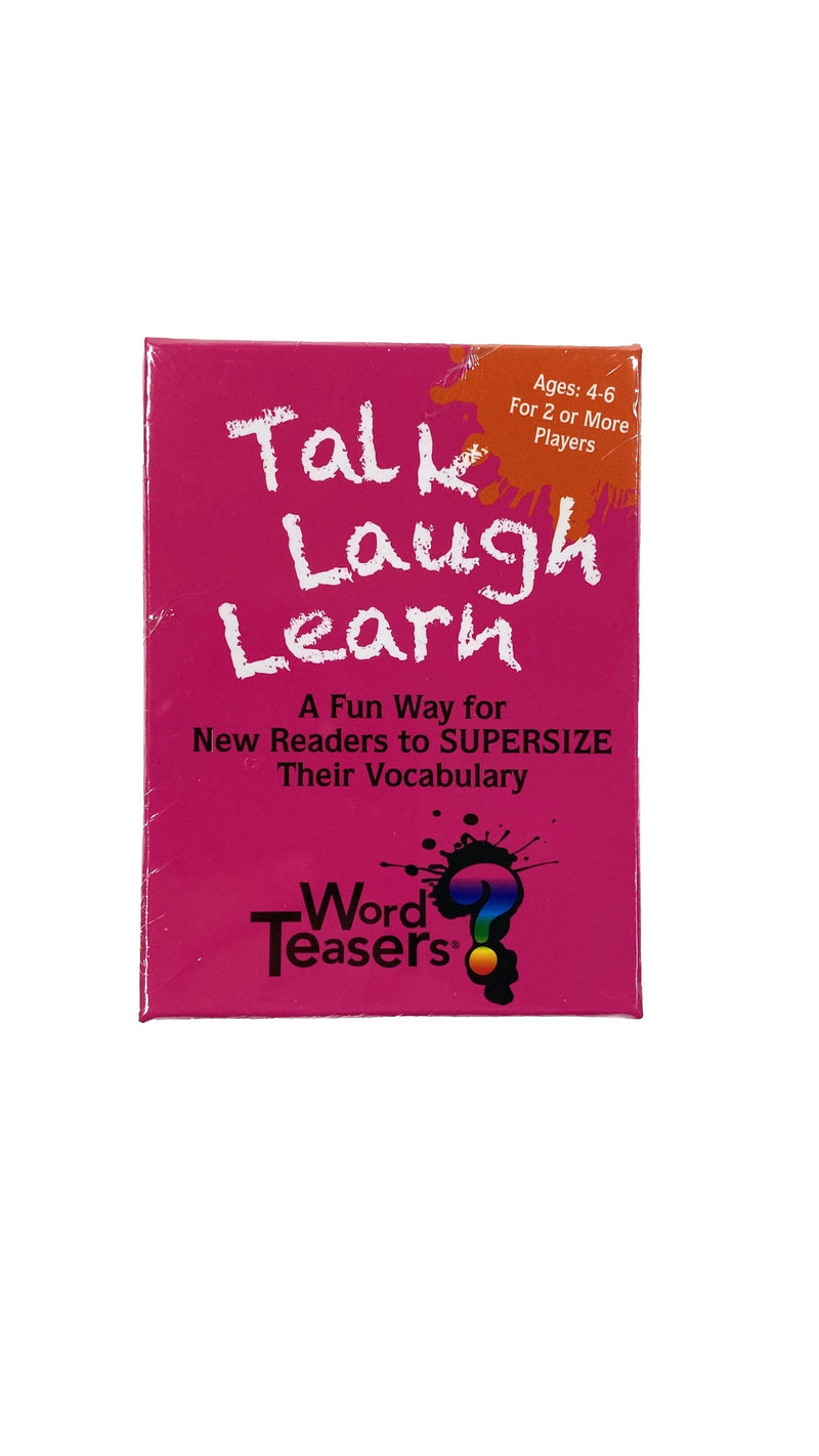 Talk Laugh Learn - Word Teaser Card Game