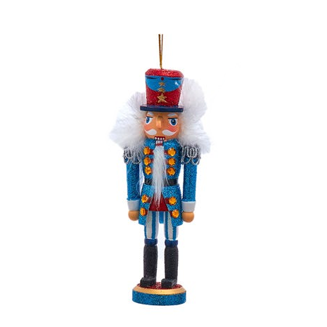 5 Inch Hollywood Nutcracker Ornament - Blue Soldier