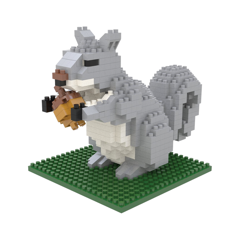 Mini Building Blocks - Gray Squirrel