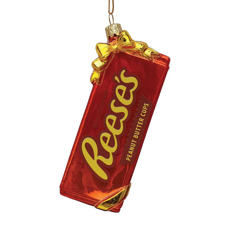 Glass Reese's Peanut Butter Cups Ornament