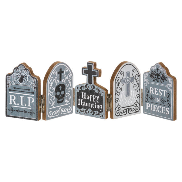 16 Inch Tombstone Accordion Sign