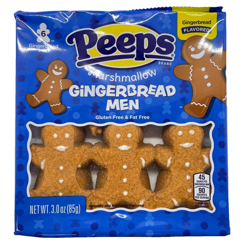 Peeps Gingerbread Men - 6 Piece