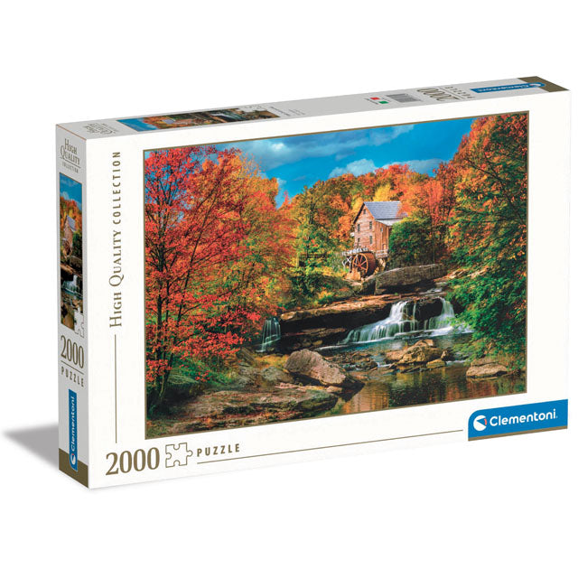 Glade Creek Grist Mill - 2000 Piece Puzzle