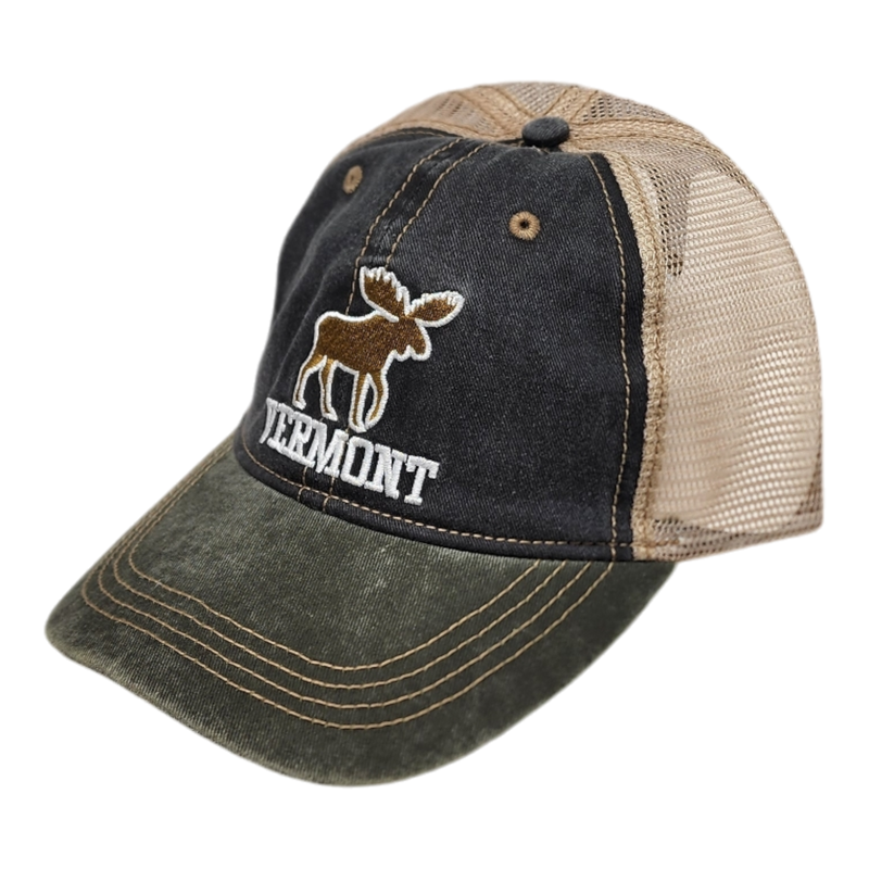 Two Tone Cap Vermont Moose