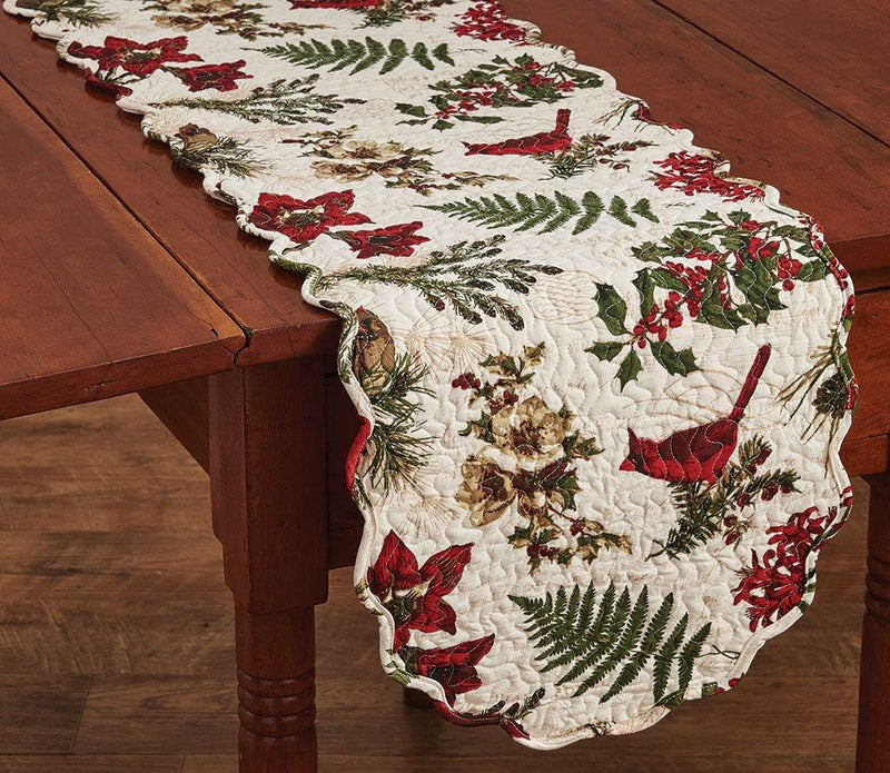 Nature Sings Cardinal - Table Runner 13 x 36