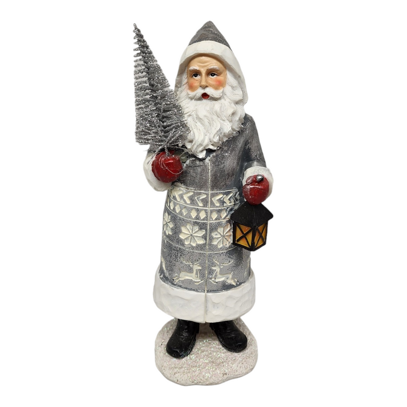 Woodland Santa Figurine -