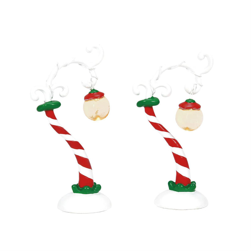 Grinch Streetlights - 2 Piece Set