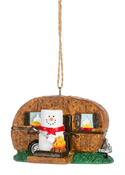 S'mores Camper Ornament - Airstream