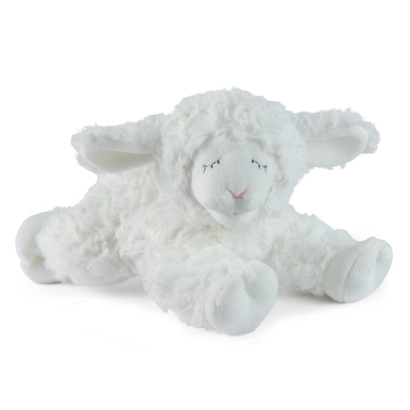 Winky Lamb - Plush Rattle - 7 Inch