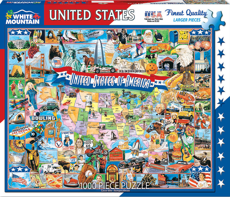 United States of America - 1000 Piece Jigsaw Puzzle