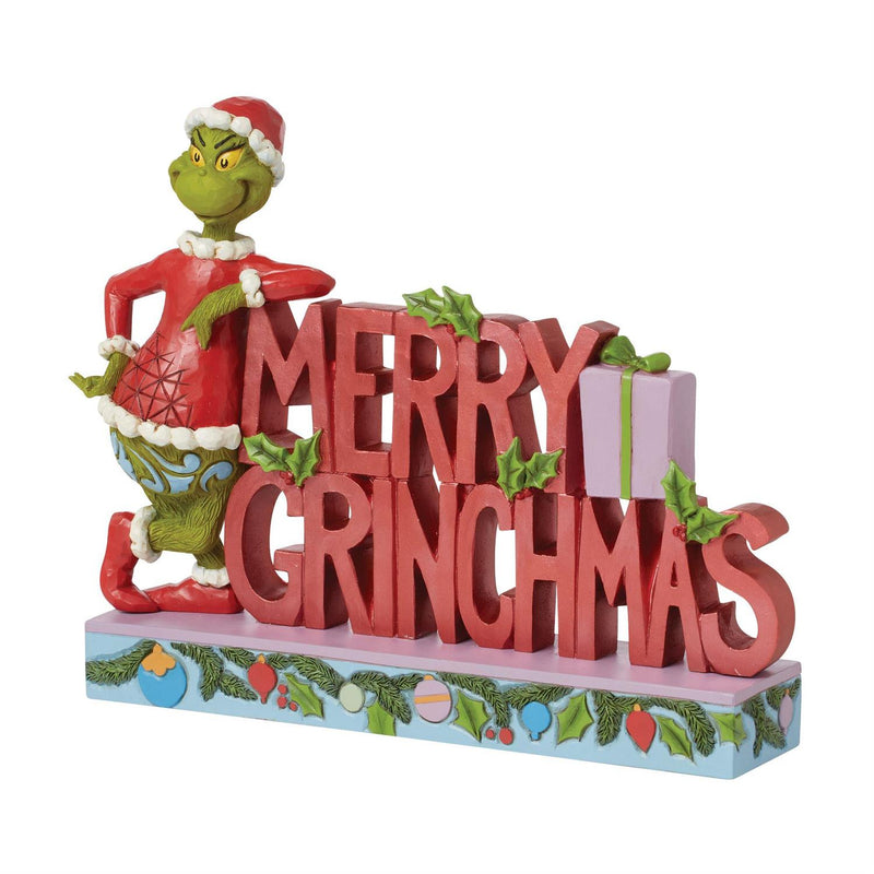 Grinch Merry Grinchmas Figurine