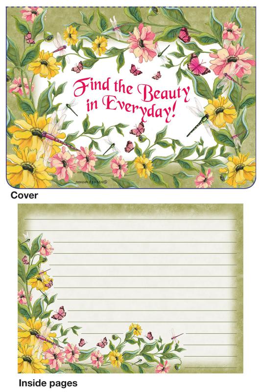 Little Lined Notepad - Dragonflies and Such